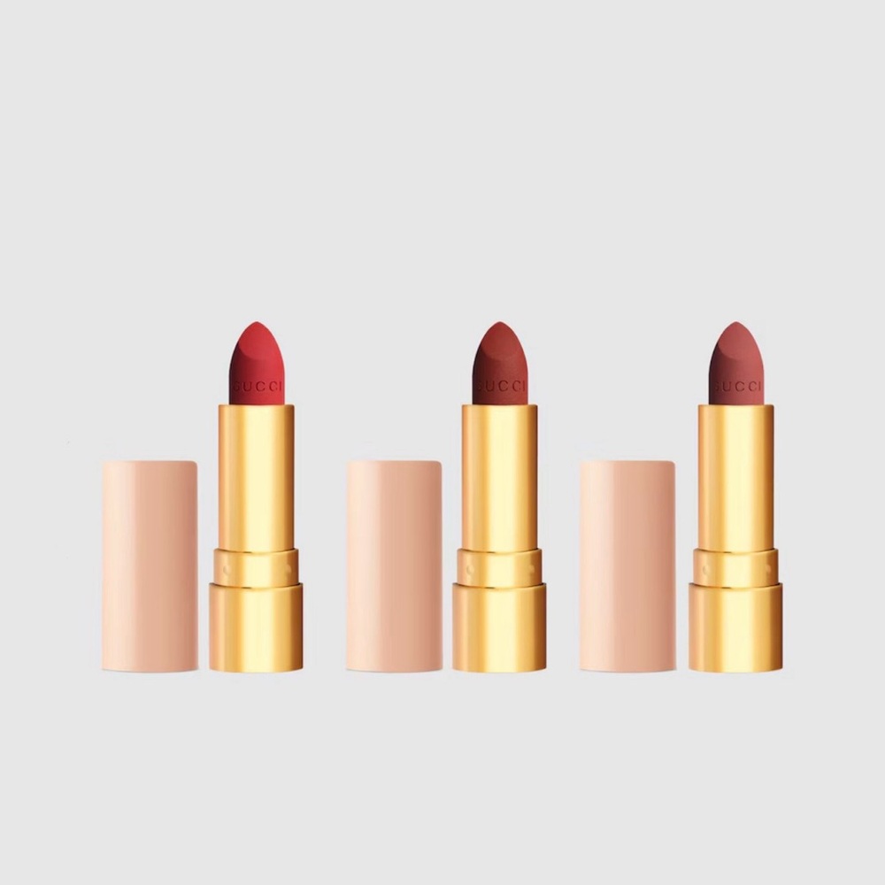Gucci Rouge A Levres Mat Mini Lipstick Trio